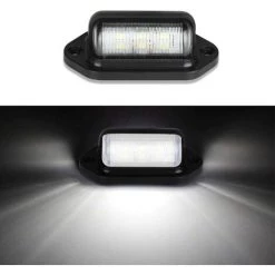MONLY 2 STÜCKE LED Kennzeichenbeleuchtung Wasserdicht 6 SMD LED Rückleuchten Kennzeichenleuchte Für 12 V/24 V LKW Van Anhänger Auto Fahrzeug E -Anhänger & Zubehör Verkäufe 68292365 4