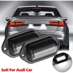 MONLY 2 STÜCKE LED Kennzeichenbeleuchtung Wasserdicht 6 SMD LED Rückleuchten Kennzeichenleuchte Für 12 V/24 V LKW Van Anhänger Auto Fahrzeug E -Anhänger & Zubehör Verkäufe 68292365 5