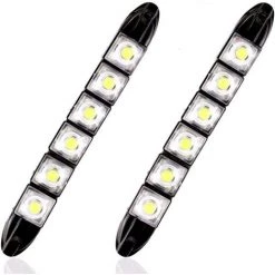 MONLY LED Flexible 12V Auto LKW Tagfahrlicht Nebelscheinwerfer Wasserdichte Tagfahrlicht