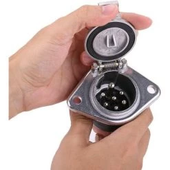 MONLY Universal 24V 7-poliger Kabelstecker 7-poliger Kabelstecker Adapterbuchse -Anhänger & Zubehör Verkäufe 68293731 3