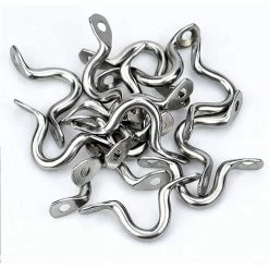 MONLY 20 Stück Edelstahl-Augenplatte, Kajak-Deckschnallen Edelstahl-Augenplatte, Buckelform Feste Schnalle, Edelstahl-Augenplatten-Augenplatten, Mit 40 Stück Schrauben, Für Kajak-Kanu-Rigging, 4 Mm -Anhänger & Zubehör Verkäufe 68294831 4