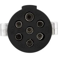 GESCHENKE Anhängerzubehör, 24-V-7-poliger N-Typ-Anhängeradapter, Strapazierfähige Rundstift-Verdrahtungssteckdose Für Anhängerkupplung -Anhänger & Zubehör Verkäufe 68340689 4