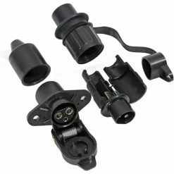 MONLY 3-poliger Anhängerstecker Und Anhängersteckdose, Wasserdichter 12-V-Anhängerstecker, 3-poliger Stecker, 3-poliger Kupplungsstecker, Passend Für Anhänger, LKW, Wohnmobil, Auto, Traktor, Landwirtschaftsfahrzeug -Anhänger & Zubehör Verkäufe 68481902 3