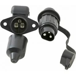 MONLY 3-poliger Anhängerstecker Und Anhängersteckdose, Wasserdichter 12-V-Anhängerstecker, 3-poliger Stecker, 3-poliger Kupplungsstecker, Passend Für Anhänger, LKW, Wohnmobil, Auto, Traktor, Landwirtschaftsfahrzeug -Anhänger & Zubehör Verkäufe 68481902 5