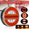MONLY 24V 49LED Sequentielle Dynamische Hamburger-Rücklicht-Anzeige Für LKW-Bus