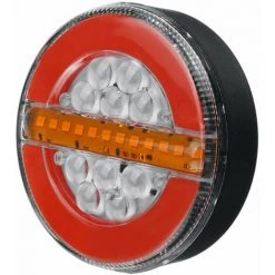 MONLY 2x LED Hamburger Rücklichter Rücklichter 24V Rücklichter Für LKW Anhänger Bus -Anhänger & Zubehör Verkäufe 69381880 4