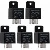 NAXUNNN 5 Stück Relais 12V 40A 5 Pin SPDT, Modell-Nr.: JD2912-1Z-12V40A 14VDC, Leistungsschalter-Relais-Schütz, Auto-Schalter, Auto-Relais
