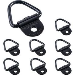 NAXUNNN 8er-Pack Cargo-Zurranker-Ersatz-Bolton-Anhängeranker Mit 5,1 Cm Durchmesser Für Anhänger-V-Ringe Für Versenkte D-Ringe