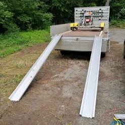 LADERAMPE-EXPERTEN - MATISERE Auffahrschiene 1.50m Mit Rand - Innere Breite 155mm - Länge 1500mm - Als Einzelstück - M050/15U -Anhänger & Zubehör Verkäufe 9753031 5