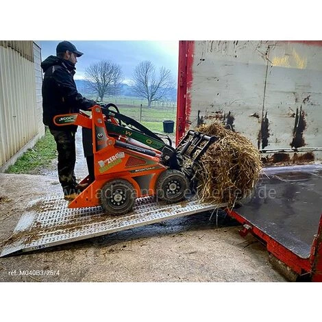 LADERAMPE-EXPERTEN - MATISERE Laderampe 3m, Inn. Breite 1200mm, Ohne Rand, Traglast Bis 1066kg - Als Einzelstück - M040B3/30/4 3 LADERAMPE-EXPERTEN - MATISERE Laderampe 3m, Inn. Breite 1200mm, Ohne Rand, Traglast Bis 1066kg - Als Einzelstück - M040B3/30/4 – Bild 3