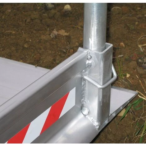 LADERAMPE-EXPERTEN - MATISERE Fußgängerbrücke - 2,26 M Lange Rampe Für 1,60 M Breiten Graben - MP22/12U 5 LADERAMPE-EXPERTEN - MATISERE Fußgängerbrücke - 2,26 M Lange Rampe Für 1,60 M Breiten Graben - MP22/12U – Bild 5