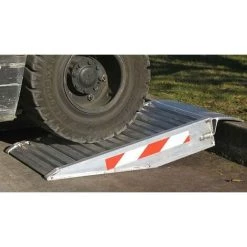 LADERAMPE-EXPERTEN - MATISERE Kurzrampe / Container Auffahrschiene / Bordsteinrampe 50cm Lang, Traglast 1250kg Pro Paar, Höhenuntershied 120-140mm- Als Einzelstück, - M040B2/05SHF -Anhänger & Zubehör Verkäufe 9754188 4