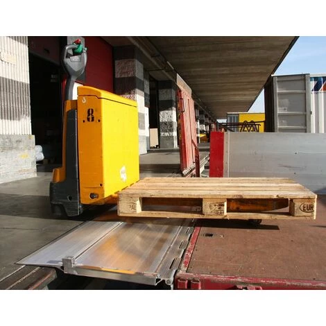 LADERAMPE-EXPERTEN - MATISERE Überladebrücke MS030AC Zum Be- U. Entladen Mit Hubwagen, Gabelstaplern (LxB) 1565x1250mm, Traglast 1790kg - MS030AC/1565 3 LADERAMPE-EXPERTEN - MATISERE Überladebrücke MS030AC Zum Be- U. Entladen Mit Hubwagen, Gabelstaplern (LxB) 1565x1250mm, Traglast 1790kg - MS030AC/1565 – Bild 3