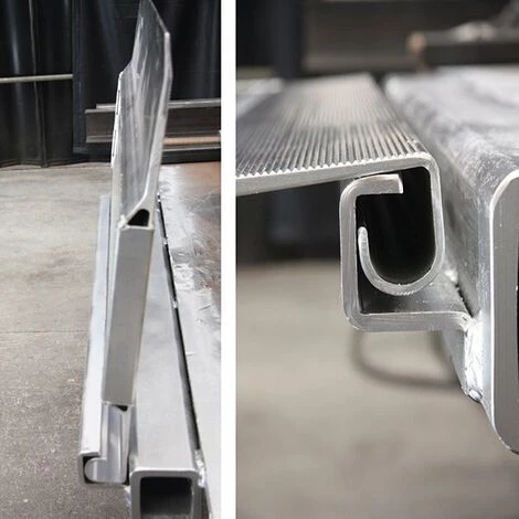 LADERAMPE-EXPERTEN - MATISERE Alu-Überladebrücke 785mm, Breite 1500mm Für Be- Und Entladetätigkeiten - MS040G/785/1500 2 LADERAMPE-EXPERTEN - MATISERE Alu-Überladebrücke 785mm, Breite 1500mm Für Be- Und Entladetätigkeiten - MS040G/785/1500 – Bild 2