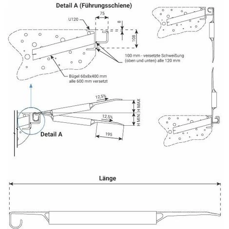 LADERAMPE-EXPERTEN - MATISERE Alu-Überladebrücke 785mm, Breite 1500mm Für Be- Und Entladetätigkeiten - MS040G/785/1500 3 LADERAMPE-EXPERTEN - MATISERE Alu-Überladebrücke 785mm, Breite 1500mm Für Be- Und Entladetätigkeiten - MS040G/785/1500 – Bild 3