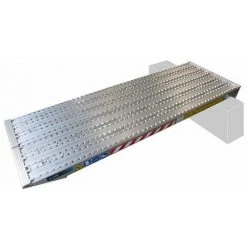 LADERAMPE-EXPERTEN - MATISERE Alu Laderampe 1m Geriefelt - Breite 450mm - Traglast Bis 29t - Als Stückware Verkauft - M130F/450/1000 -Anhänger & Zubehör Verkäufe 9754349 3